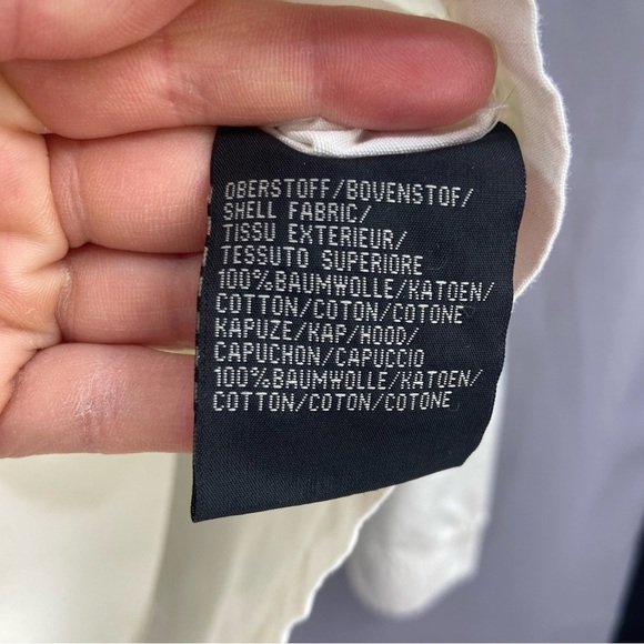 ALPHA Industries Lightweight White Cotton Jacket Size XL - Picture 9 of 13